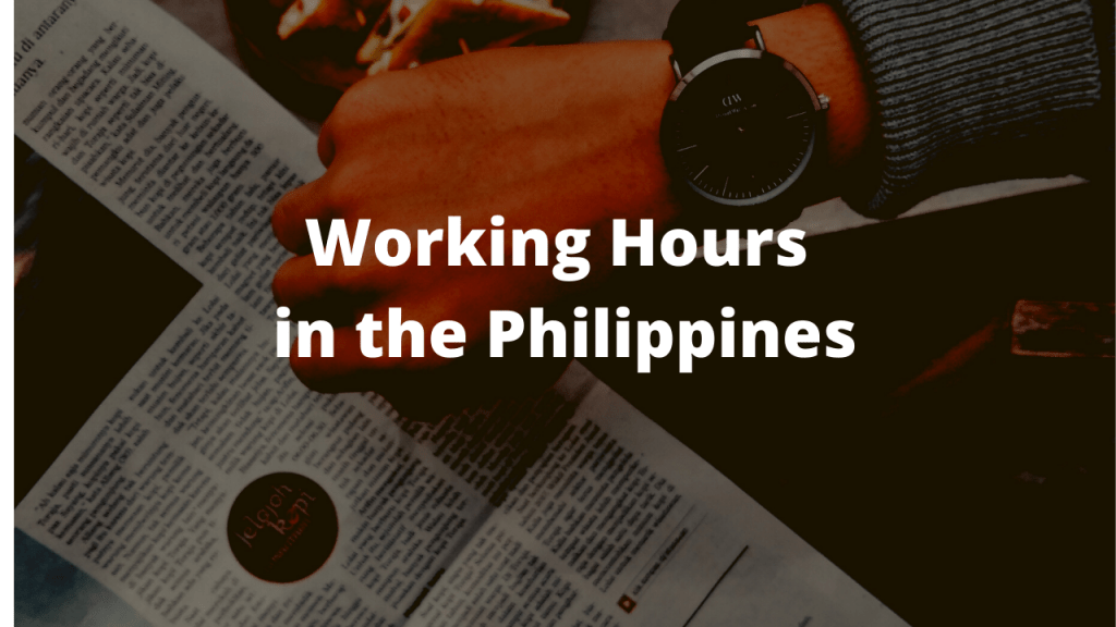 Total working days in a year philippines